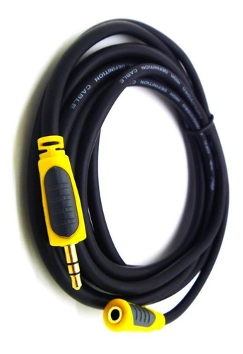 Imagen 2 de 10 de Cable Auxiliar Audio Macho Hembra Plug 3,5 1.5m Havit Backup