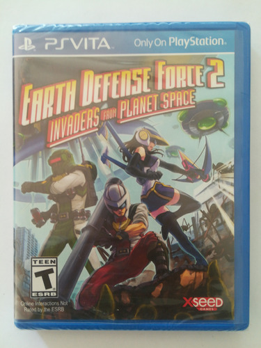 Earth Defense Force Invaders From Planet Space Ps Vita Nuevo