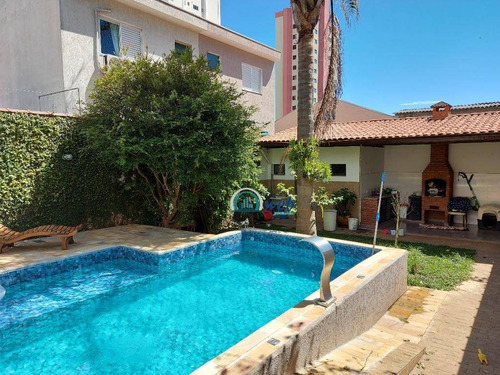 Imagem 1 de 30 de Lindo Sobrado Com 3 Dormitórios À Venda, 255 M² Por R$ 1.590.000 - Campestre - Santo André/sp - So0178