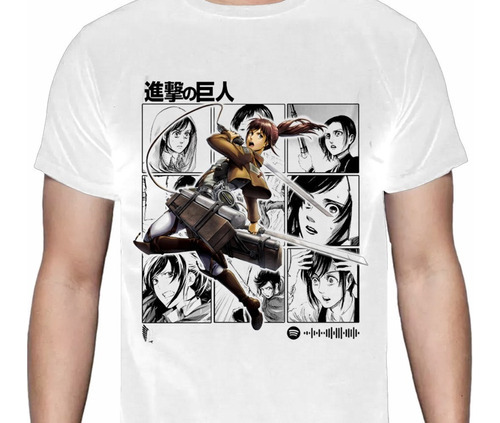 Shingeki No Kyojin - Titanes - Sasha Manga 2 - Polera Anime