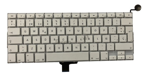 Teclado Macbook A1342 Blanco Español