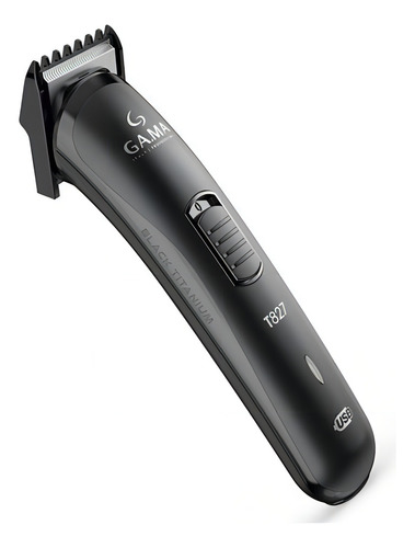 Kit Peluquería Recargable Máquina Recortadora Cabello Barba Color Negro