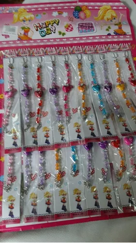 Blister Con 20 Pulseras Para Niñas