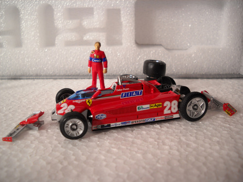 Set Ferrari 126ck Turbo-gp Monaco-1981-g.villeneuve-d.pironi