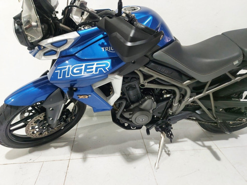 Imagem 10 de 11 de Triumph Tiger 800 Xrx Azul 2019