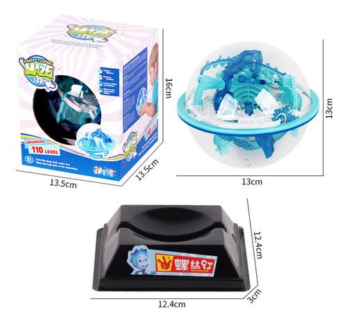 Juego De Laberinto Interactivo 3d Puzzle Con 110 Puntos Desa