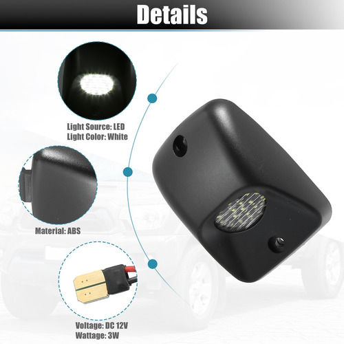 Para Luces De Matrícula Led 2pzs Para Toyota Tacoma