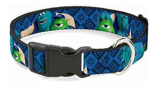 Buckle-down Dog Collar Plastic Clip Monsters University Sull