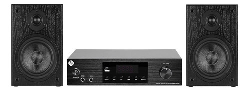 Receiver Amplificado Hs 4.1 + Parlantes Bookshelf (Reacondicionado)