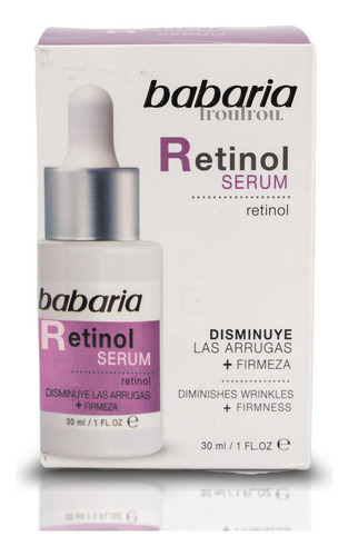 Serum De Retinol Antiarrugas Vegano Babaria 30ml Tipo D Piel Todo Tipo De Piel
