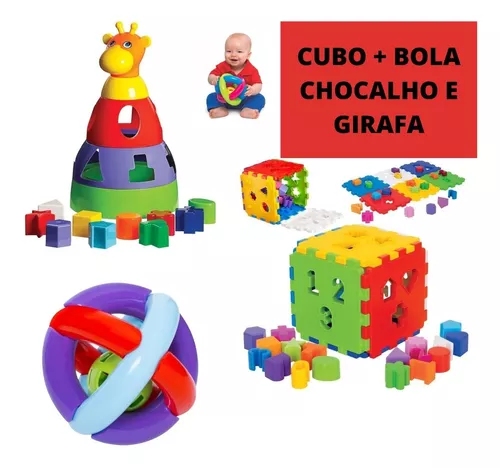 Brinquedos Para Bebês Jogos De Encaixe Brinquedo Carrinho Infantil  Pedagógico Didático Kit Menino 1 ano 2 anos 3 anos 4 anos 5 anos