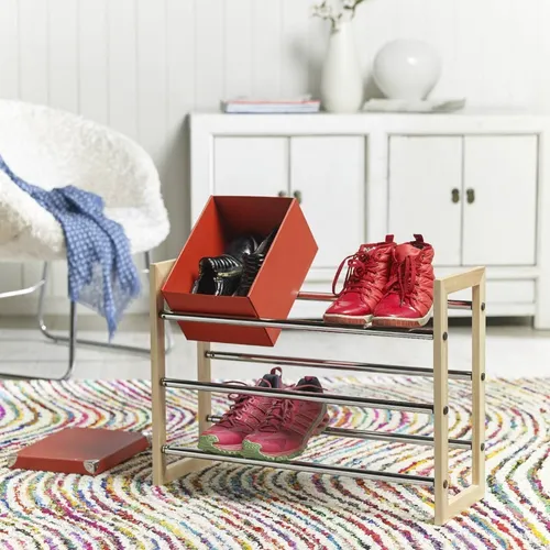 Zapatera Extensible Metal 63x45x21 Cm Afj