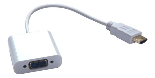 Hdmi Macho Para Vga Fêmea Cabo De Vídeo Cabo Adaptador 1