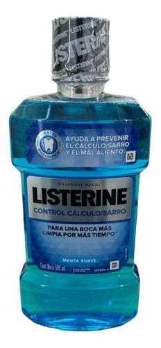 Listerine Enjuague Bucal Control Cálculo/sarro 500 Ml.