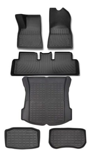 Super Liner All-weather Alfombras De Piso Para Tesla Lgbv7