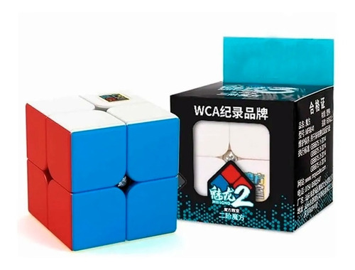 Imagen 1 de 1 de Cubo Rubik Moyu Meilong 2 X 2 Stickerless Cubo Magico 2x2x2
