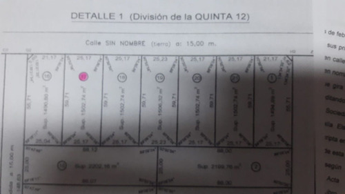 Venta Terreno Cardo Ruso S/n- Altos De Kamal- Toay
