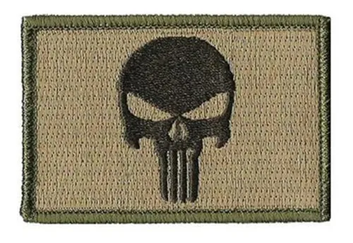 Parches Tacticos Airsoft Parche Airsoft Velcro The Punisher