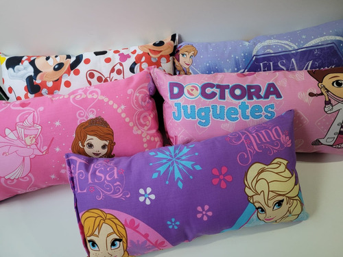 Almohadas Infantiles Disney - Navidad/reyes- Regalo Infantil