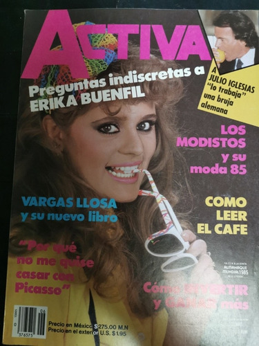 Revista Activa Erika Buenfil Vargas Llosa