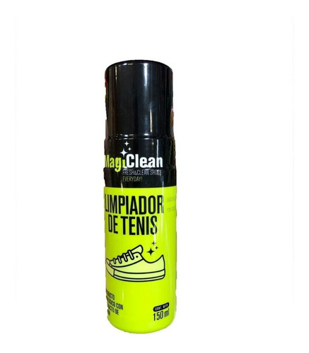 Limpiador De Calzado De Tela Tenis Ecológico 150ml Magiclean