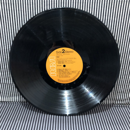 Coletânea - Hair - The Original Broadway Cast Recording Lp (Usado)