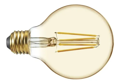 Pack 10 Ampolleta Led E-27 Filamento 4w G80 / Hb Led
