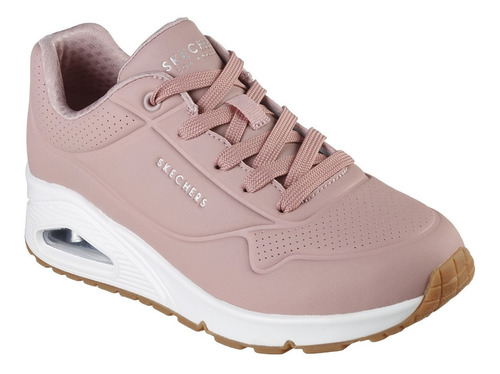 Tenis Skechers Uno-stand On Air Blush Dama Running 73690