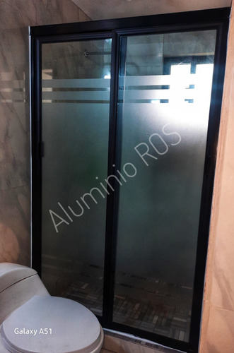 Canceles De Baño De Aluminio Y Vidrio 