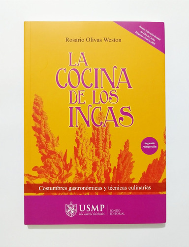 La Cocina De Los Incas -  Rosario Olivas / Original Nuevo 