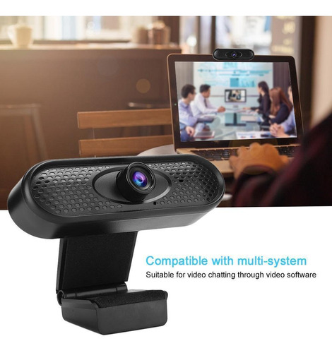 Hd Computador Webcam Computador Acessório Pc Câmera Notebo