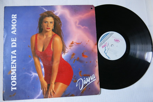 Vinyl Vinilo Lp Acetato Tormenta De Amor Diana Vargas Salsa