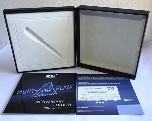 Mont Blanc Estuche P/pluma Edición Especial 1906-2006 #en-12