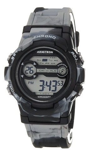 Reloj Unisex Armitron 45-7064mcb Cuarzo Pulso En Poliuretano