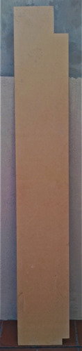 Tabla De Mdf (madera) Para Proyectos. 196 X 34 Cm 8mm Grosor