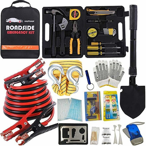 Kit De Herramientas De Carretera Haiphaik Emergencia - Cable