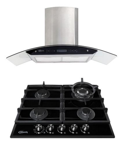 Combo Cocina Empotrable Aosta 60 + Campana Venezia Ix