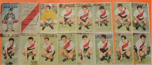 Álbum Desplegable De Figuritas Crack. River Plate