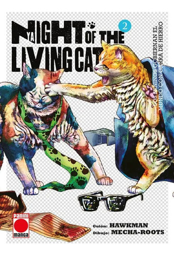 Nyaight Of The Living Cat 2 - Hawkmna & Mecha Roots - Panini