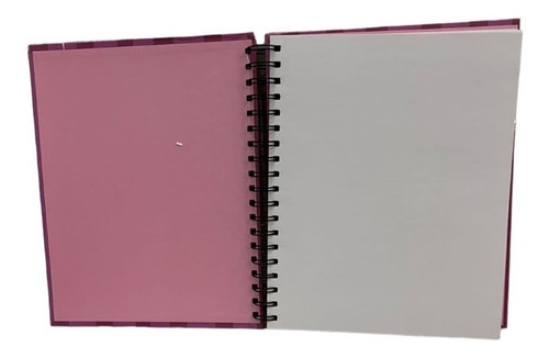 Minnie Mouse Libreta Espiral Blanca Y Colores 100 Hojas Color Rosa chicle