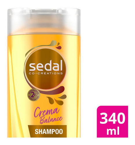 Shampoo Sedal Crema Balance Hidratante X 340 Ml