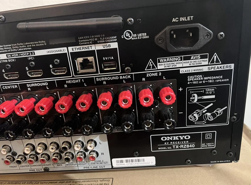 Receiver Onkyo Tx-rz840