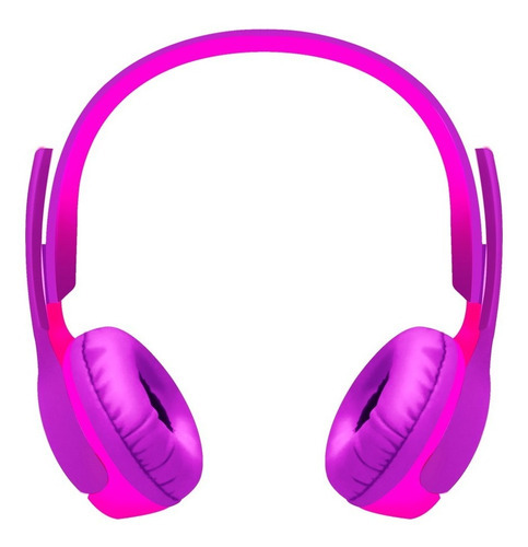 Audífonos Manos Libres Cable Plano Plegables | Aud-225mo Color Violeta