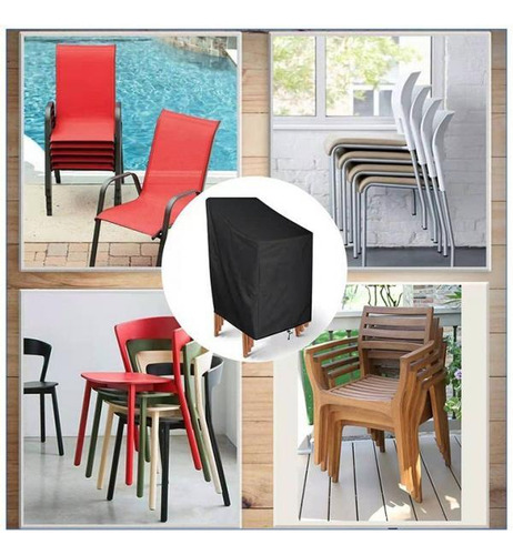 Funda Para Silla Plegable, Funda Para Silla Con 65x65x80cm