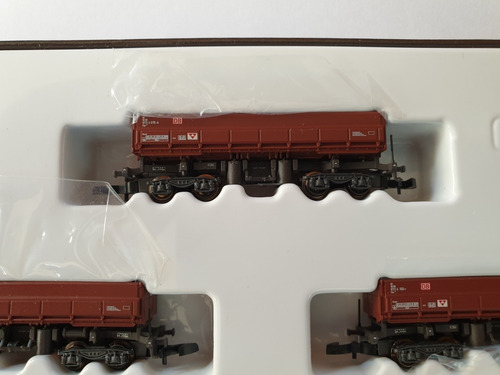 Imagen 4 de 5 de Set 3 Vagones De Carga Marklin Escala Z 82430