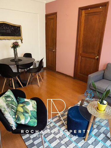 Dpto Amoblado Con Patio Todo Gto Incl Providencia 2d+2b+1e