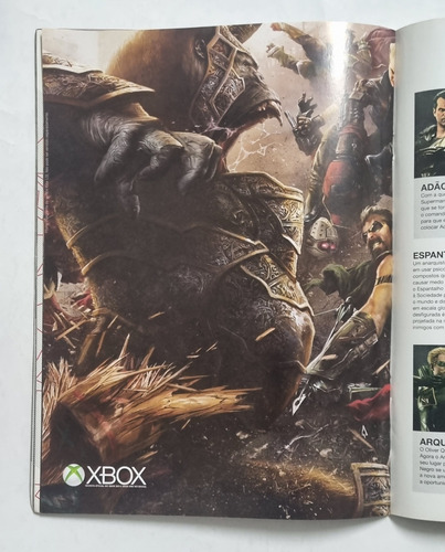 Revista Xbox 132 C Pôster, Dark Souls Injustice (Usado)