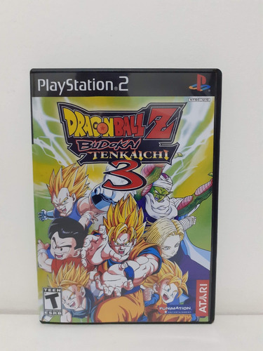 Dragon Ball Z:Budokai Tenkaichi 3+manual impreso-PS2-OBS:R1