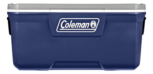 Hielera 120 Qt 113 Lts C/asas Azul Con Gris Coleman 2179172 Azul Marino