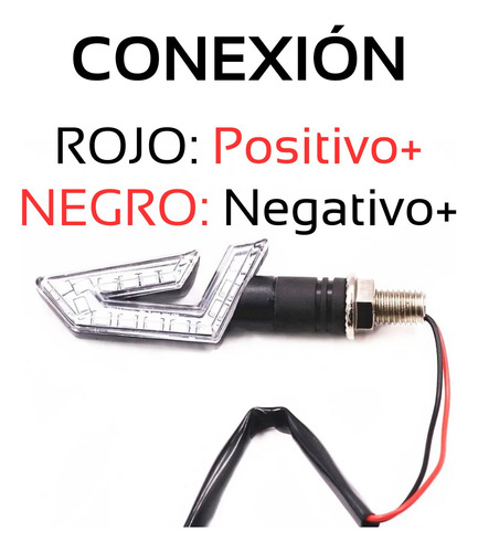 Direccionales Led Motocicleta Universales Luces Faros Moto